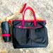 Michael Kors Bags | Beautiful Clean Michael Kors Diaper Bag Like New | Color: Black/Pink | Size: Os