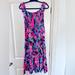 Lilly Pulitzer Dresses | Lily Pulitzer Youth Girls Xl. Bohemian Gardens Print Maxi Dress. Nwt | Color: Purple | Size: Xlg