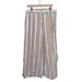 Free People Pants & Jumpsuits | Intimately Free People Striped Linen Boho Wide Leg Lagenlook Pull On Pants Large | Color: Pink/Tan | Size: L