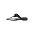 Valentino Garavani Damen Zehensandalen SUMMER VLOGO SIGNATURE, schwarz, Gr. 38EU