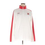 Under Armour Track Jacket: White Jackets & Outerwear - Women's Size X-Large