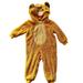 Disney Costumes | Disney Store Simba The Lion King Costume Pajama Jumpsuit Bodysuit Kids Size 3 | Color: Yellow | Size: Size 3