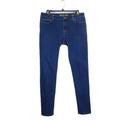 Michael Kors Jeans | Michael Kors Jeans 6 Blue Skinny Dark Wash Denim Mid Rise Tapered Stretch Solid | Color: Blue | Size: 6