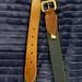 J. Crew Accessories | J. Crew Men's Canvas Design Belt - Size 32 - Used | Color: Blue/Green | Size: 32