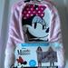 Disney Other | Disney Minnie Mouse Hooded Throw | Color: Pink | Size: 30in. X 50in.