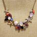 J. Crew Jewelry | J. Crew Jeweled And Stars Brulee Necklace New!!! | Color: Gold/White | Size: Os