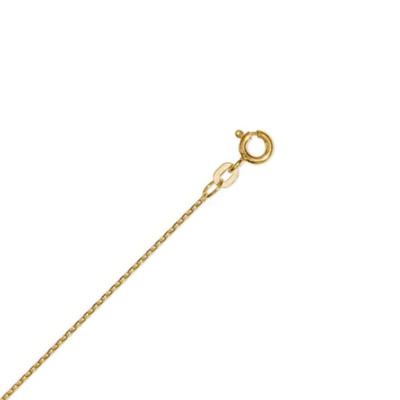 Goldkette ONE ELEMENT "Halskette aus 333 Gelbgold Ø 1,2 mm" Gr. 36, gold, Halsketten, Damen, 36, Gelbgold 333, Damen Gol