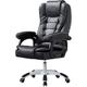 Sun Loungers,Office Executive Swivel Chair Ergonomic Home Office With High Back Large Seat And Tilt Function Waist Massage Moving Armrest Pu Leather Padding Desk Chair Bearing needed Comfortable