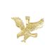 JC Trauringe 8601 Gold Pendant Eagle in Real 585 Gold Classic Simple Bird Griffin Gold Pendant Gold Jewellery Women's Jewellery in Yellow Gold Chain Pendant Including Jewellery Case, Gold