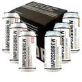 Impossibrew - Non Alcoholic Craft Beer | Mixed Case | 0.5% ABV - 6 x 440ml Cans | Perfect for Any Occasion | Lager and Pale Ale Selection | Low Alcohol Beer as seen on BBC TV's Dragons Den