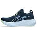 ASICS Gel Nimbus 26 Running Shoe Mens Road Shoes Blue/Lime 12 (48)