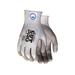 MCR Safety Cut Pro 13 Gauge Dyneema Diamond Technology Shell Cut Resistant Work Gloves PU Coated Palm and Fingertips Tan/Salt and Pepper Small 9672S