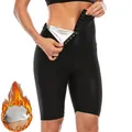 Pantalon de Sauna pour femmes perte de poids thermique sous-vêtement taille haute levage des