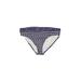 La Blanca Swimsuit Bottoms: Purple Print Swimwear - Women's Size 12