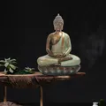 Statue de Bouddha Feng Shui Ornements de Jardin Figurine Artisanale Décorations d'Extérieur et