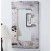 Loon Peak® Alamosa Wall Mirror Leather | 37.75 H x 26 W x 3.25 D in | Wayfair LOON1399 25718521