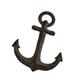 Longshore Tides Asreiale Pirate Anchor Life Size Resin in Brown | 30 H x 4 W x 24 D in | Wayfair 683FA99EAAF0419C8E54AD52DF12B6CE