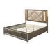 Rosdorf Park Hsa Vegan Leather Storage Included Storage Bed Metal in Gray | 62 H x 57 W x 87 D in | Wayfair 2C4AE39B4E1044A4B8F97480F557398F