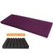 Latitude Run® 3” Thickness Chocolate Foam Massage Breathable 50D High-Resilience Functional Bench Outdoor Cushion Polyester | 3 H x 70 W x 30 D in | Wayfair