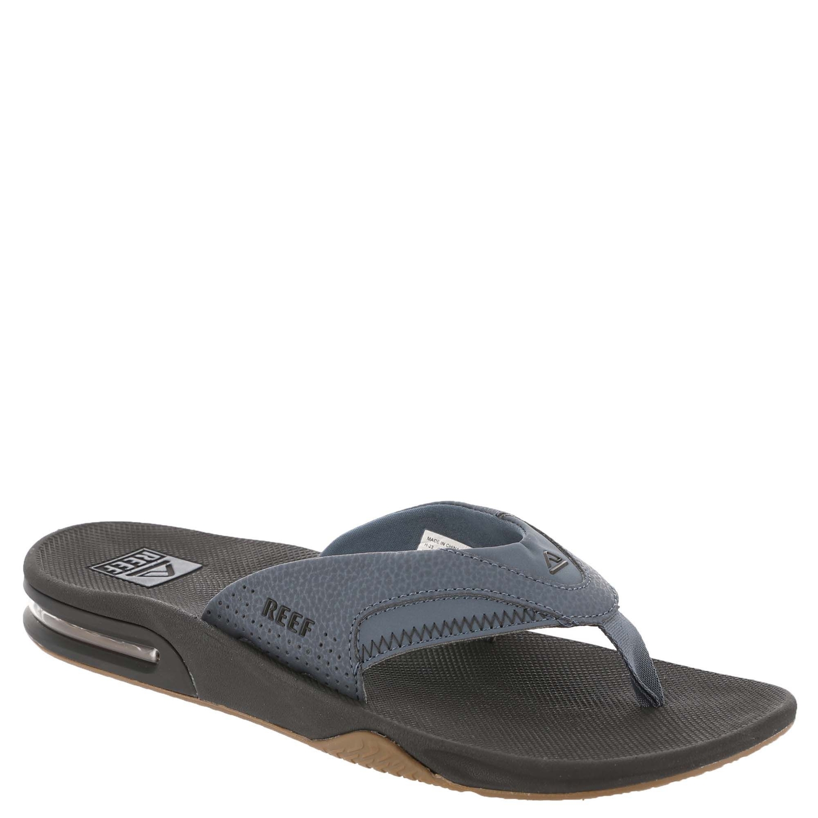 REEF Fanning - Mens 8 Navy Sandal Medium