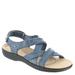Clarks Laurieann Rena - Womens 7.5 Blue Sandal Medium