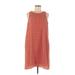 Gap Casual Dress - Shift: Orange Jacquard Dresses - Women's Size Medium