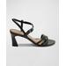 Noor Mid Heel Sandals