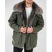 Alpine Anorak Coat W/ Faux Fur