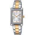 Quarzuhr CASIO COLLECTION "LTP-1234PSG-7AEG" Armbanduhren silberfarben (silberfarben, goldfarben) Damen Quarzuhren