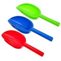 BESTONZON 3Pcs Sand Shovels for Kids Colorful Toy Scoops Plastic Beach Sand Shovels Kid-Sized Sand Shovels
