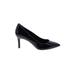 Rockport Heels: Pumps Stilleto Cocktail Party Black Print Shoes - Women's Size 11 - Pointed Toe