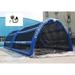 Commercial Outdoor Portable Batting Cage Tent Base Ball Sport Court Inflatable Baseball Batting Cage With Net