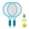 Apmemiss Clearance Badminton Racket for Kids - Outdoor Racquet Sports Toys for Children with shuttlecocks Beach Lawn Yard Badminton Set Game for Kids and Adults Backyard Outside Sport Game