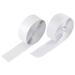 2 Rolls Guitar Pedal Stickers Reusable Tape Repositionable for Musicians Sticky Board Paste Block White Blended Hot Melt Adhesive