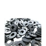 Black Rubber Washer 3/4 OD X 5/16 ID X 1/8 Thickness - Oil Resistant NBR Rubber Washers Flat Rubber Washers Round Rubber Washers Rubber Flat Washers