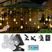 LWITHSZG Solar String Lights LED Solar String Light Outdoor Umbrella Lights with 8 Mode Clip Type Solar Panelï¼ŒUSB Charging Remote Control Patio Waterproof Lights