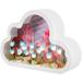 Handmade DIY Cloud Tulip Mirror Night Light Luminous Ornaments Flower Lamp Mirrors Desk Bedrooms Decor Cutainsforbedroom Decorative