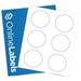 3 Inch Round Labels - Inkjet/Laser Printer - Online Labels (10 Sheet Pack)