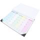 Calendar Desk Calendars Countdown Memo Wall for Home Hanging Art Sturdy Daily Use 2024 Tear-off