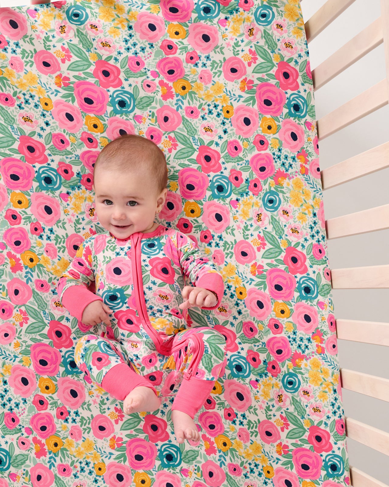 Secret Garden Fitted Crib Sheet - Standard