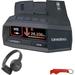 Uniden R8 Extreme Long-Range Radar/Laser Detector & JBL Bluetooth Headphones Bundle. Dual-Antennas F/R Detection Directional Arrows GPS Real-Time Alerts Voice Alerts Red Light/Speed Camera Alerts