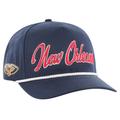 Men's '47 Navy New Orleans Pelicans Overhand Logo Hitch Adjustable Hat