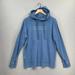 American Eagle Outfitters Shirts | American Eagle Hooded Shirt Mens M Blue Super Soft Standard Fit Pullover Casual | Color: Blue | Size: M