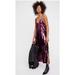 Free People Dresses | Free People Paillette Party Midi Slip Maroon Sequins Dress Size Small New | Color: Purple | Size: S
