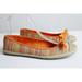 American Eagle Outfitters Shoes | American Eagle Espadrilles Flats Women 6.5 Bow Shoes Orange Aztec Art Colors | Color: Orange/Tan | Size: 6.5