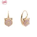 Gucci Jewelry | Gucci Pink Opal Made In Italy 18kt Gold Pink Opal Drop Earrings | Color: Pink | Size: Various