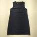 Anthropologie Dresses | Anthropologie 4c 4 Collective Navy Blue Sheath Dress Size 8 Lace Detail Neckline | Color: Black/Blue | Size: 8