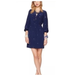 Lilly Pulitzer Dresses | Lilly Pulitzer Dress Small Navy Blue Silk V-Neck Turner Mirror Long Sleeve | Color: Blue | Size: S