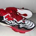 Adidas Shoes | Adidas Sm Cl Boost Low Iced Basketball Shoe Size Men 13 | Color: Black/Red | Size: 13