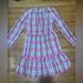J. Crew Dresses | J Crew Women’s Long Sleeve Frilly Pleated Plaid Dress | Color: Pink/White | Size: 2